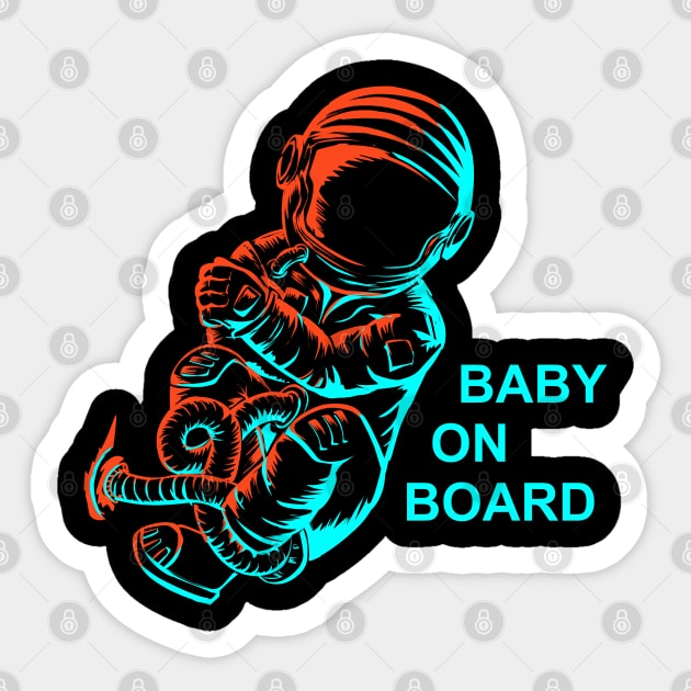 Baby on board, Pregnancy waiting for the baby Sticker by Seano Stuff